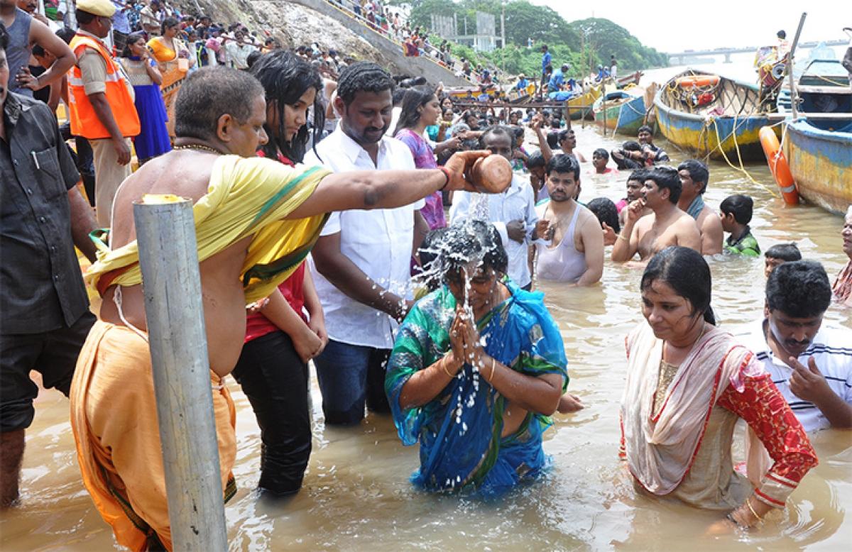 One crore people take holy dip